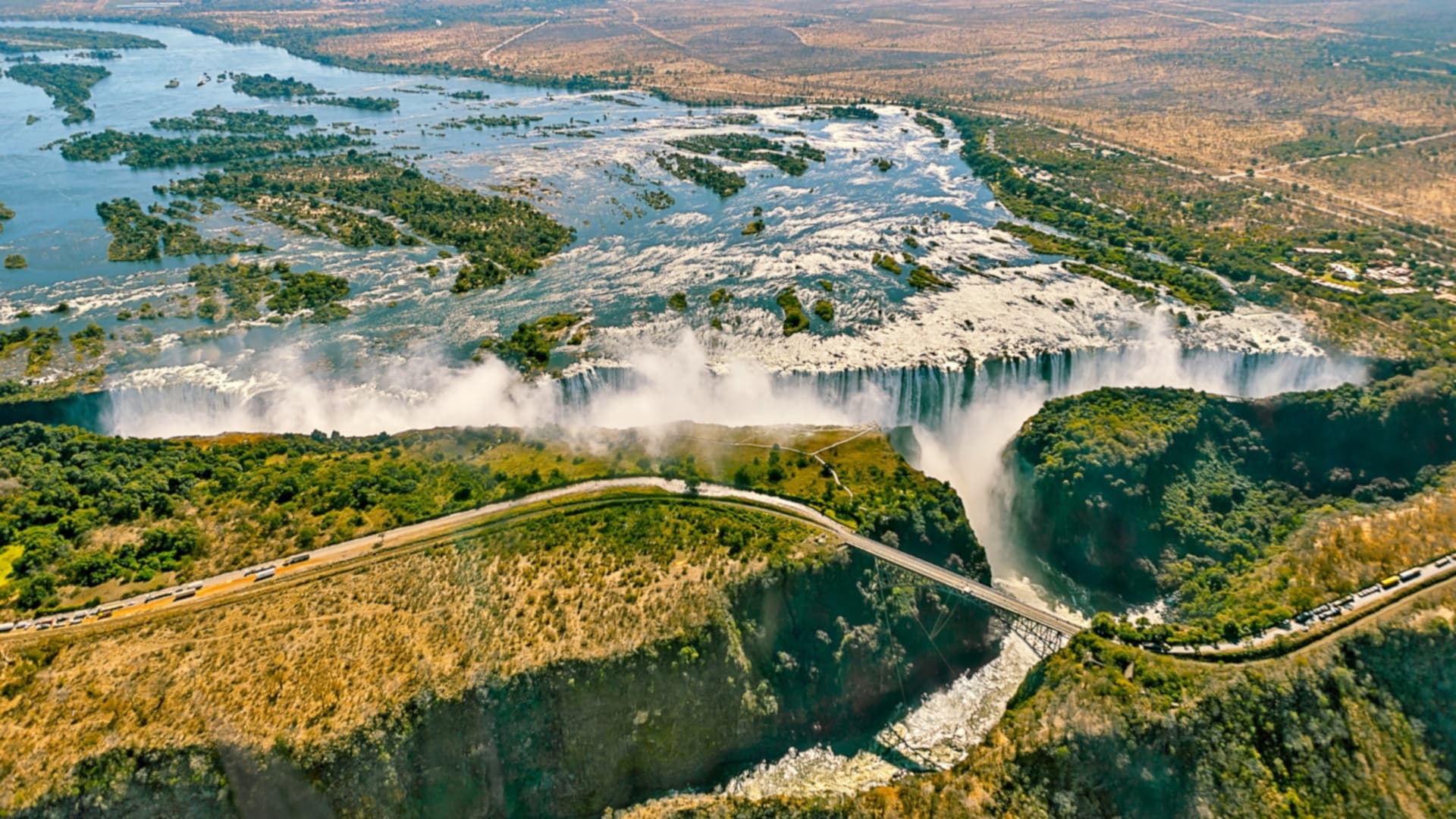 Livingstone y cataratas Victoria